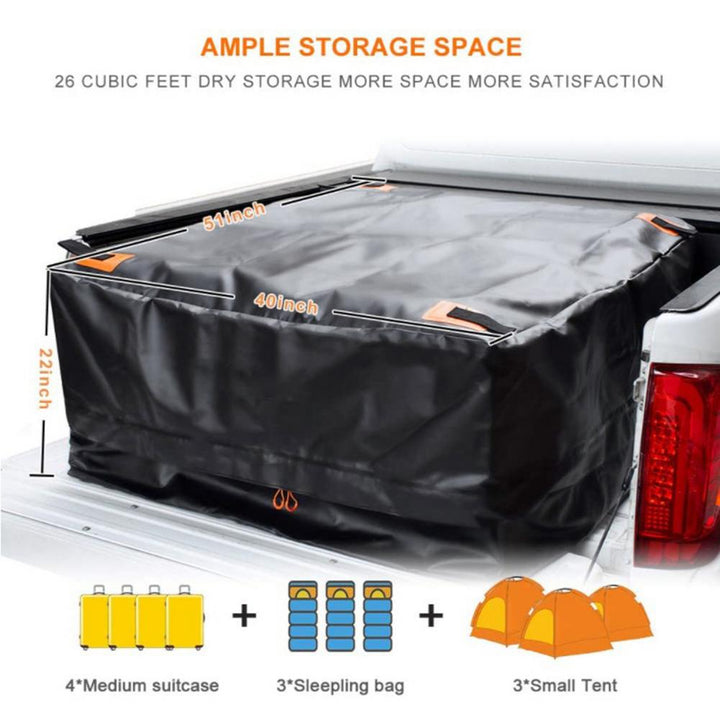 Truck Cargo Bag With 4 Adjustable Elastic Ropes